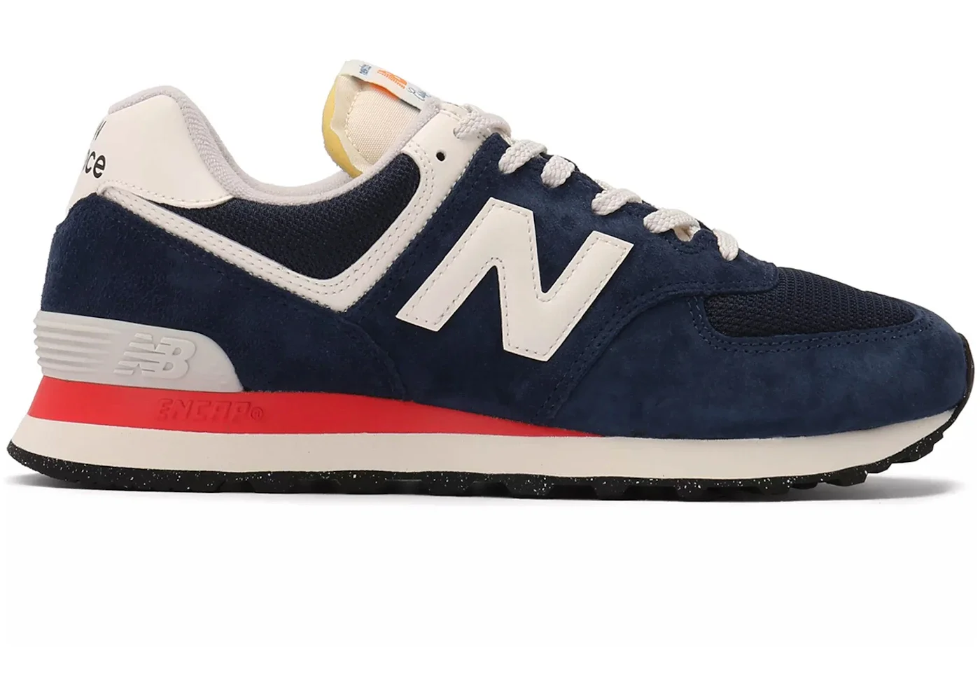New Balance 574 Navy Sea Salt Red - 1