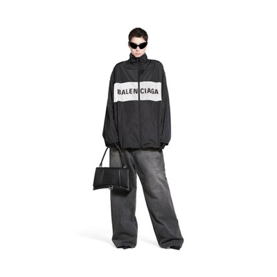 BALENCIAGA Balenciaga Zip-up Jacket in Black outlook