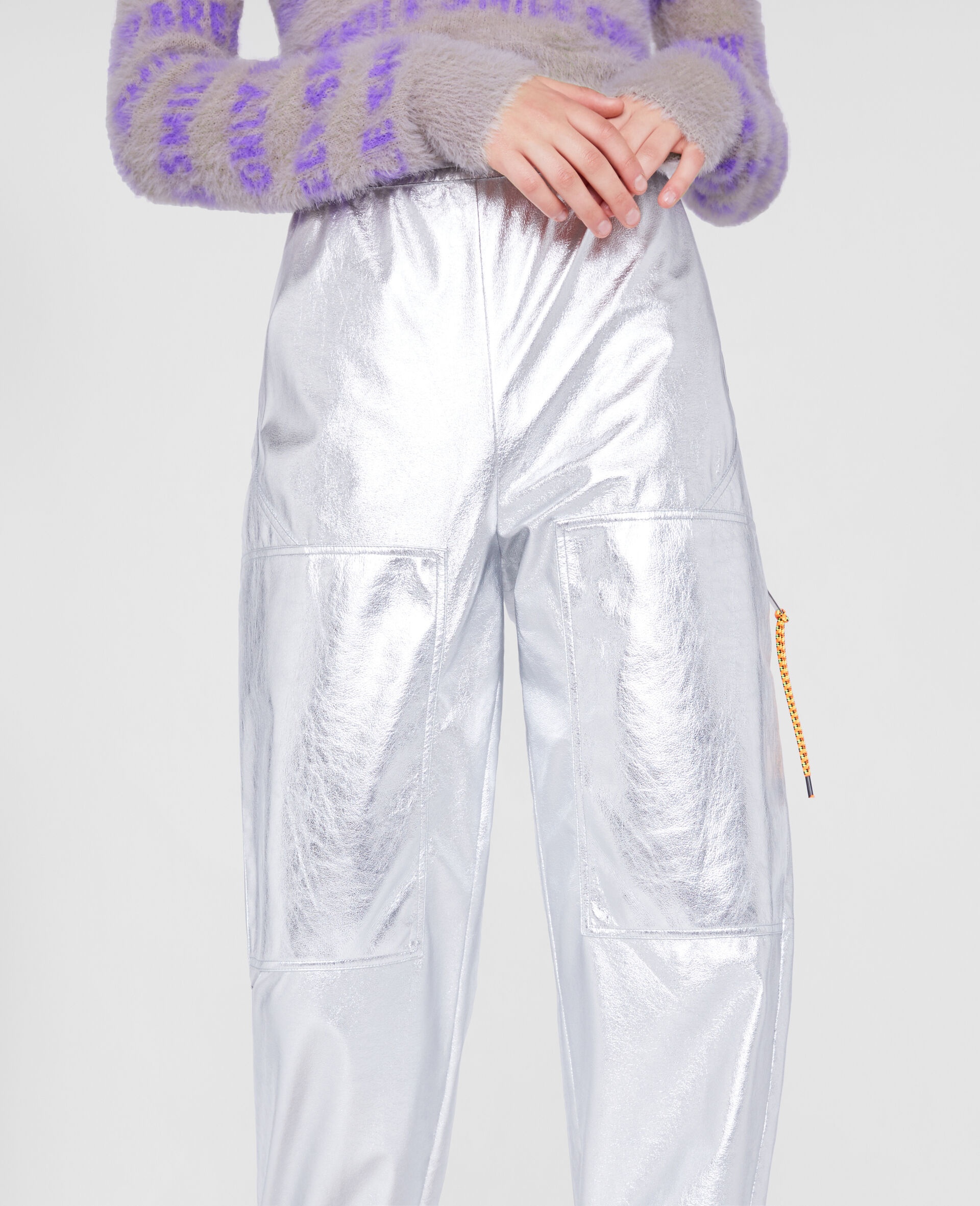 Silver Coated Trousers - 4