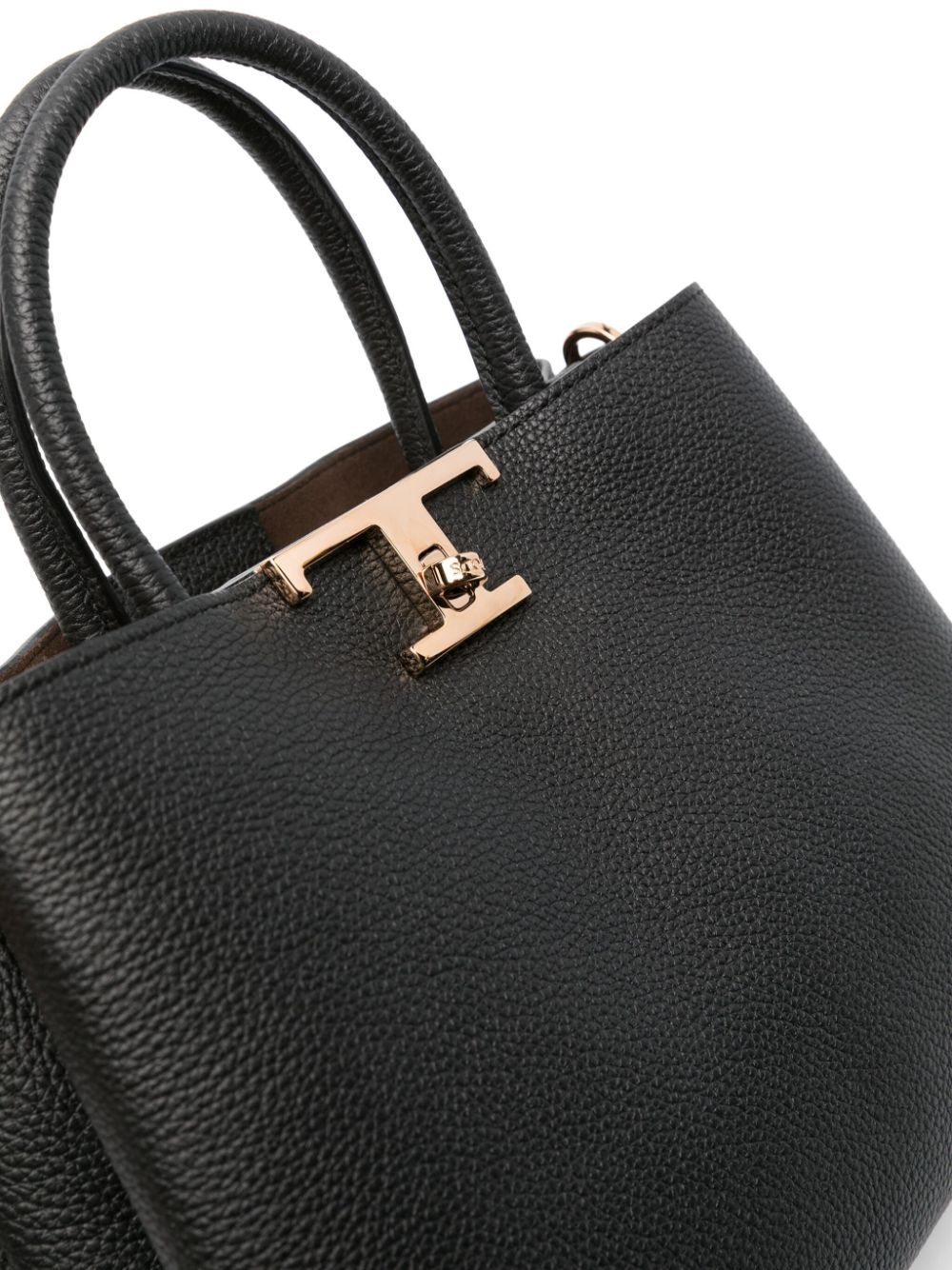 T Timeless leather tote bag - 4