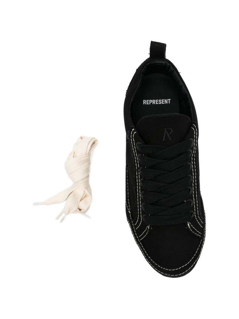 Alpha Wrap canvas sneakers 4
