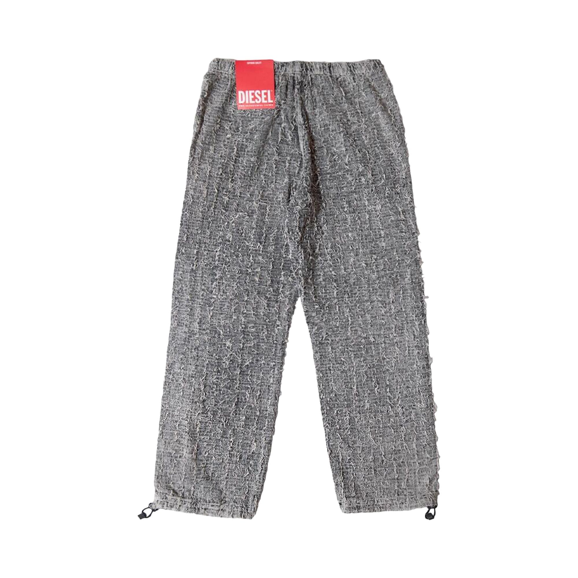 Diesel Distressed Loose Jeans 'Grey' - 2