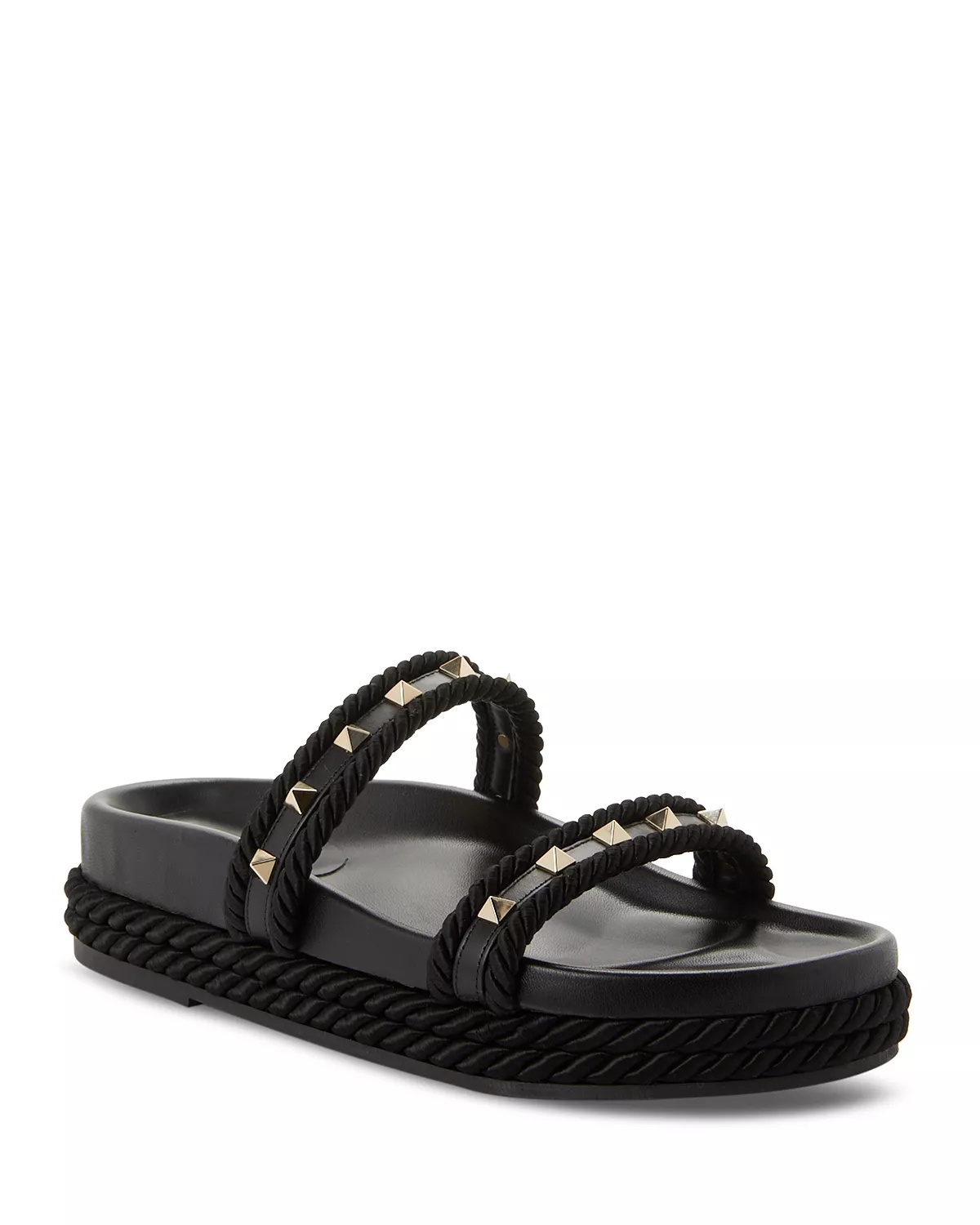 Women's Embellished Espadrille Slide Sandals - 1