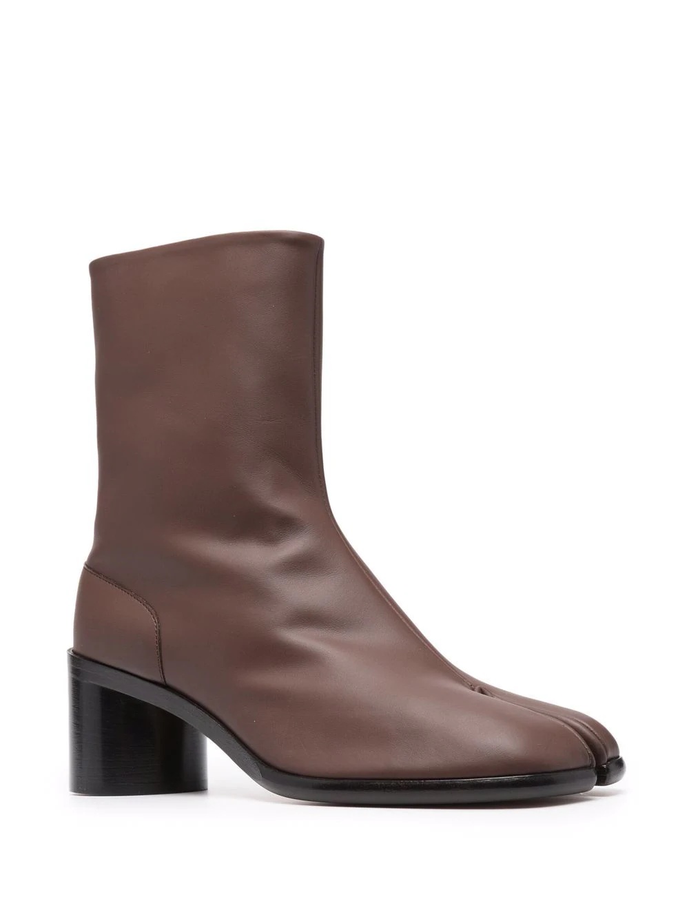 Tabi leather ankle boots - 2