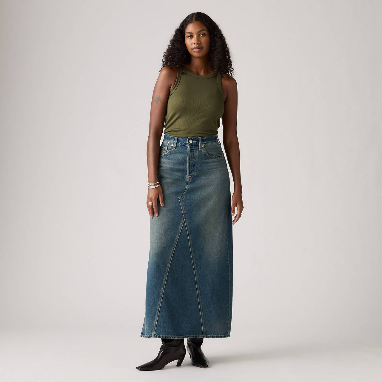LONG ICON SKIRT - 2