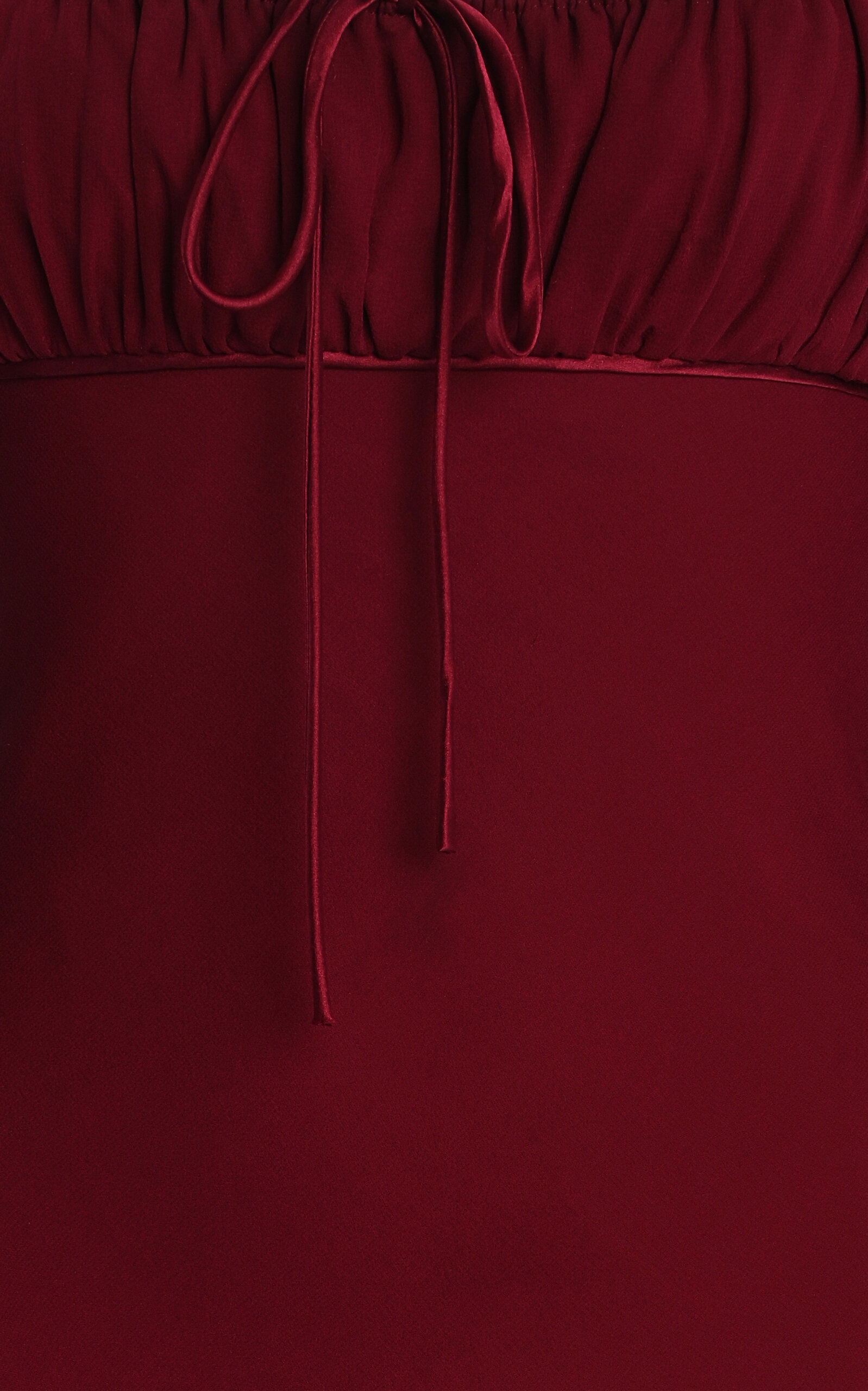 Fair Verona Silk-Chiffon Micro Dress red - 5