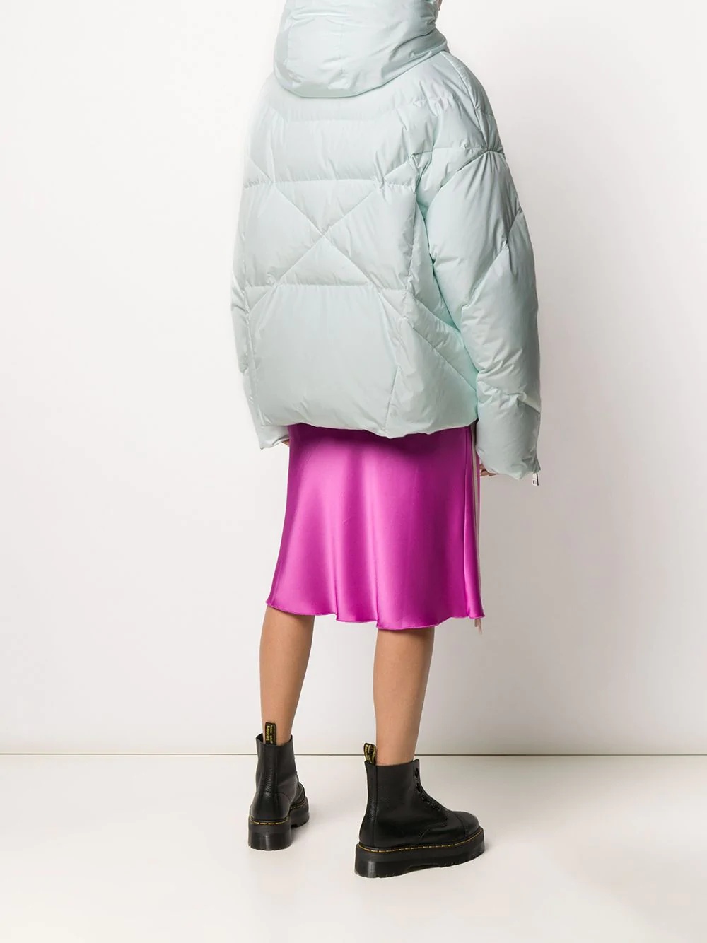 oversized hooded puffer jacket - 4