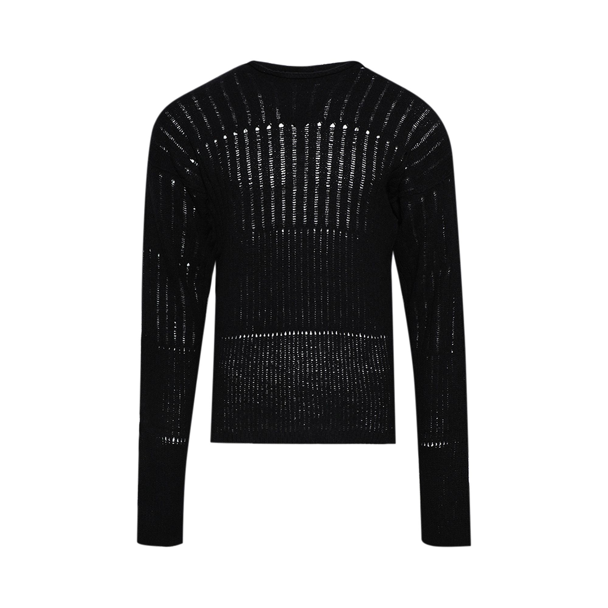 Rick Owens Oversized Pull Sweater 'Black' - 1
