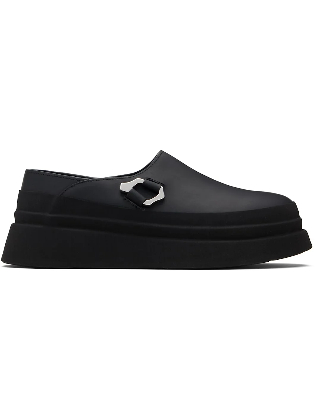 Black Carabiner Loafers - 1