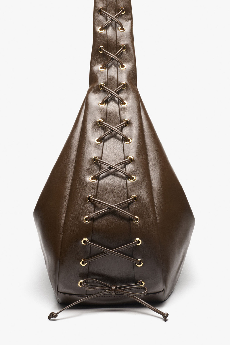 DARK-OLIVE XXL HOBO BAG 5