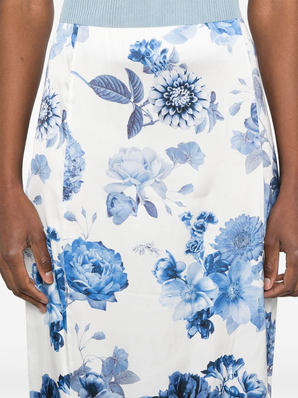 Alice + Olivia Skirts Clear Blue - 4