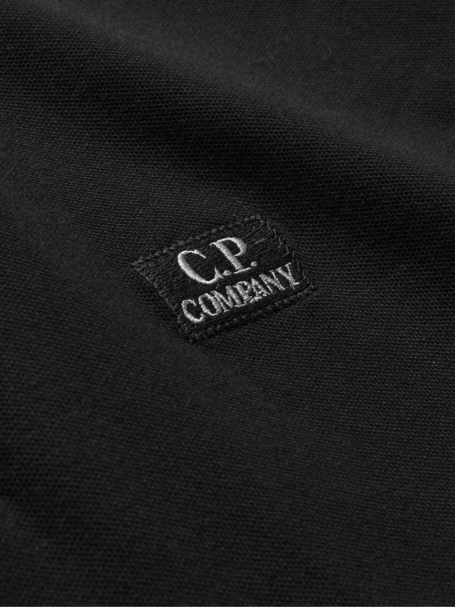 Slim-Fit Logo-Embroidered Stretch-Cotton Piqué Polo Shirt - 3