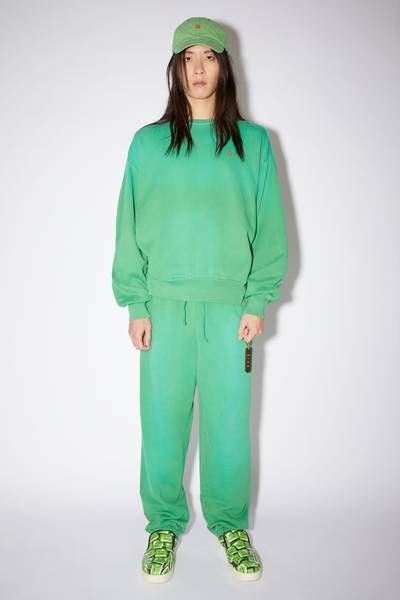 Acne Studios Crew neck sweatshirt - Grass green outlook