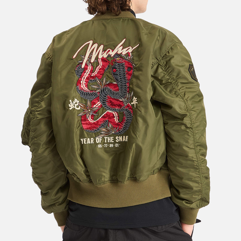 Maharishi Year Of The Snake MA-1 Flight Jacket 3