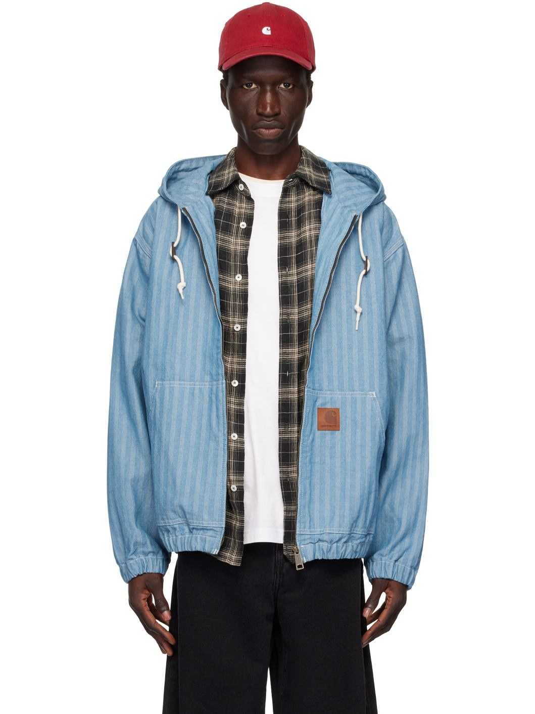 Blue Menard Denim Jacket - 1