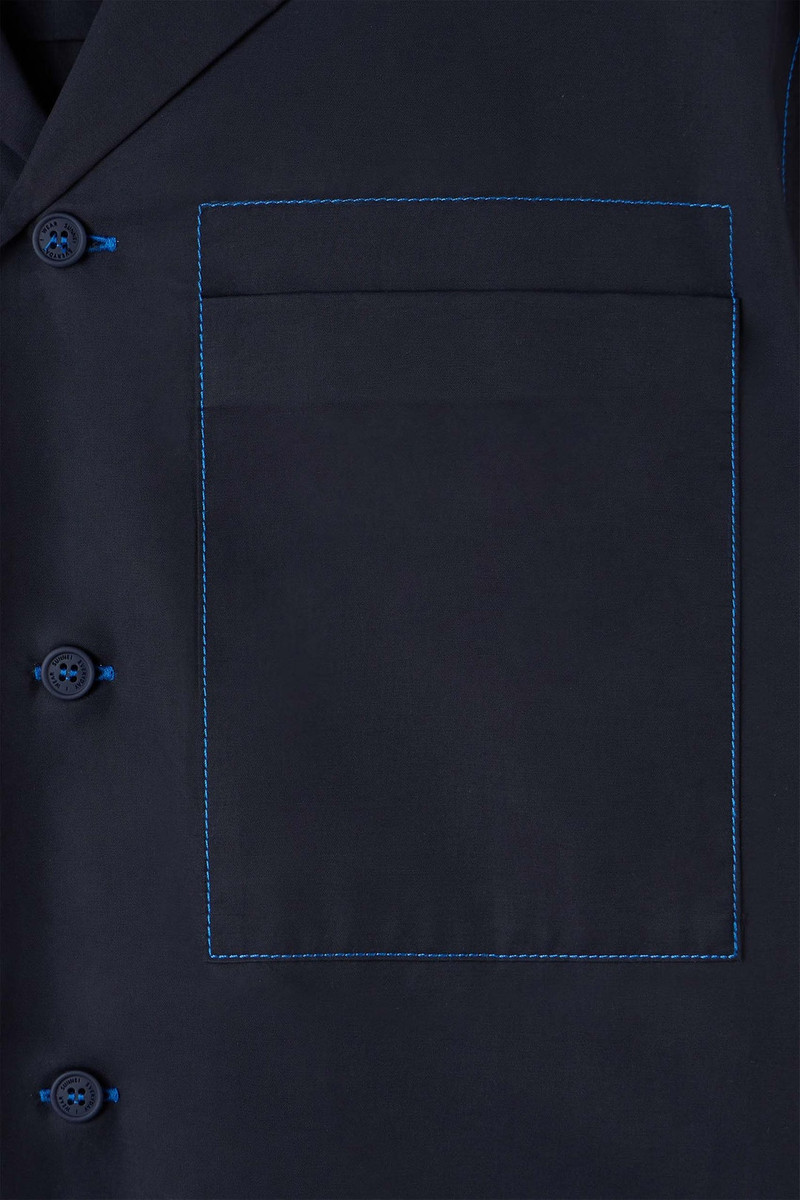 SHORTSLEEVE SHIRT / dark blue 3