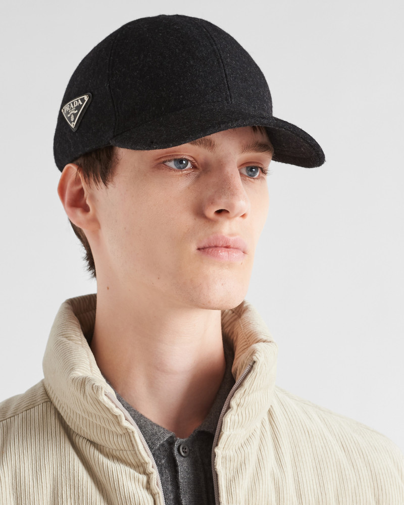 Prada Loden baseball cap outlook
