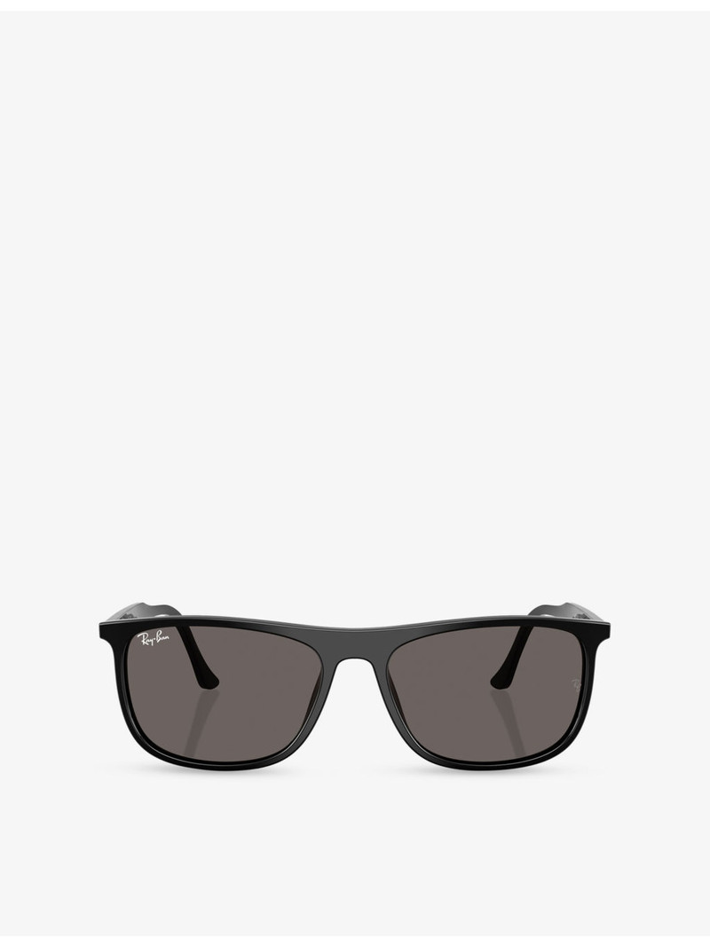 RB2216 Rectangle-Frame Acetate Sunglasses 1