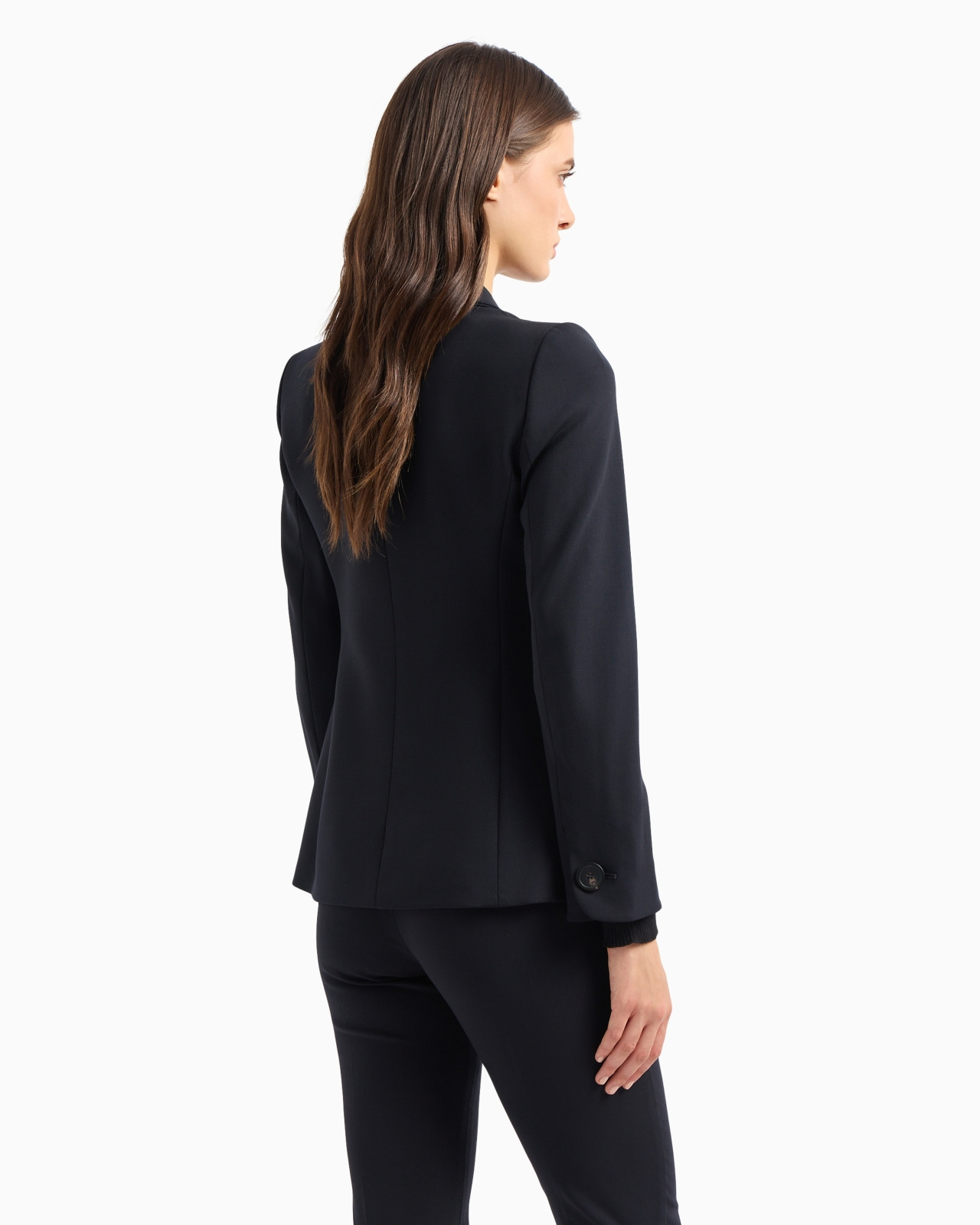 BARATHEA-WOOL SINGLE-BREASTED JACKET - 3