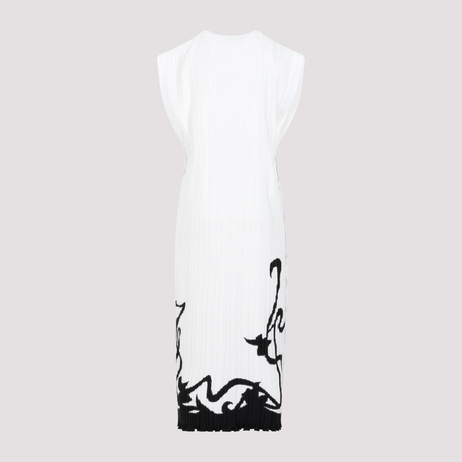 Lanvin Sleeveless Pleated Midi Dress Women - 2