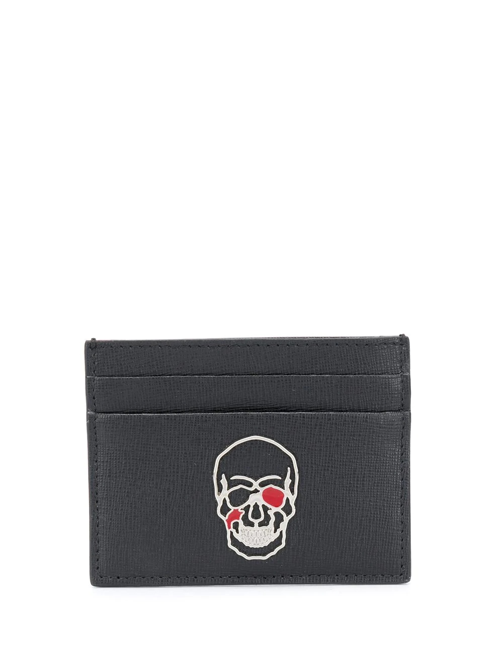 skull plaque cardholder - 1