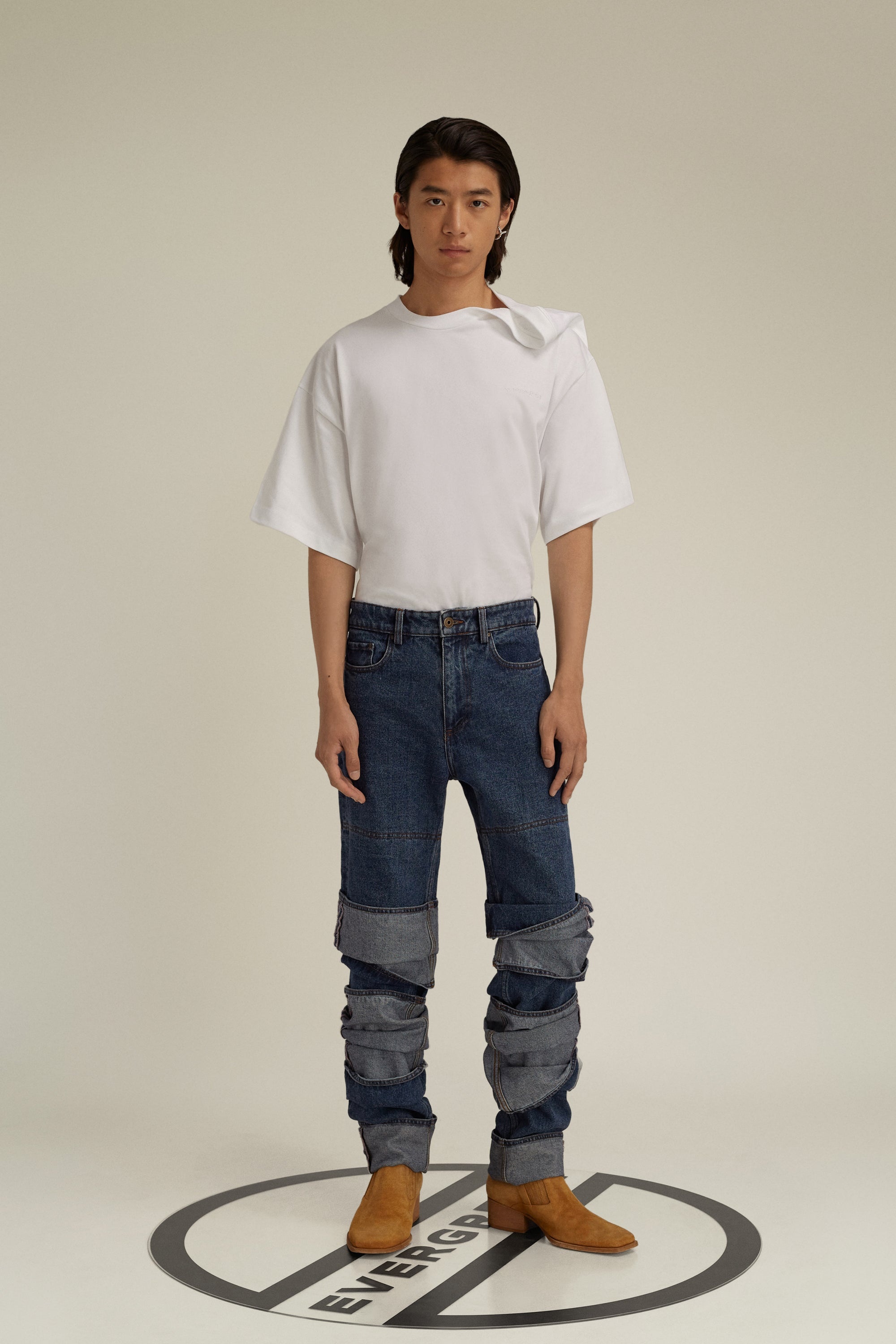 Classic Multi Cuff Jeans - 6