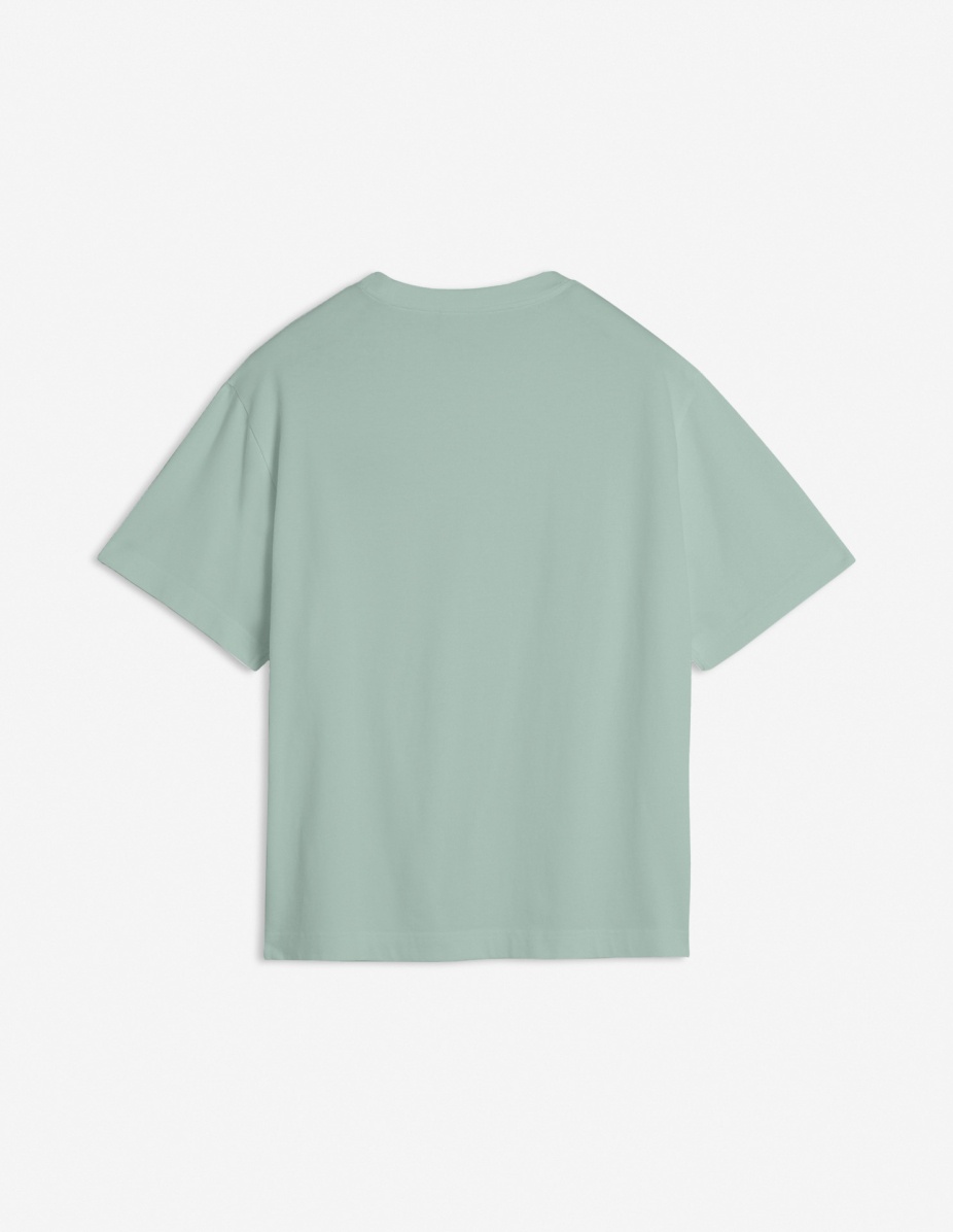 MAISON KITSUNE HANDWRITING EMBROIDERY OVERSIZE TEE - 5
