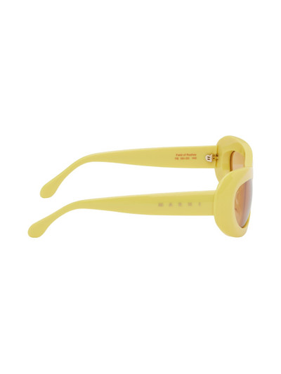 Marni Yellow RETROSUPERFUTURE Edition Field Of Rushes Sunglasses outlook