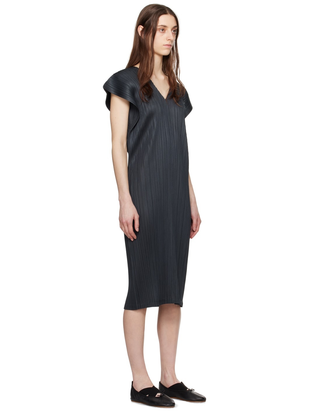 Gray Monthly Colors March Midi Dress - 2