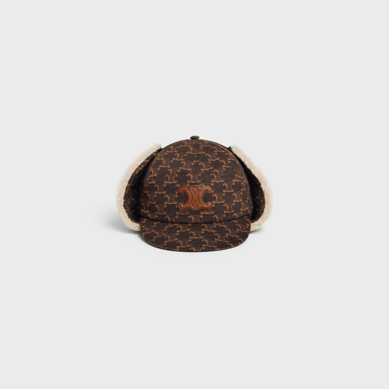 CELINE CHAPKA HAT IN MONOGRAM COTTON outlook