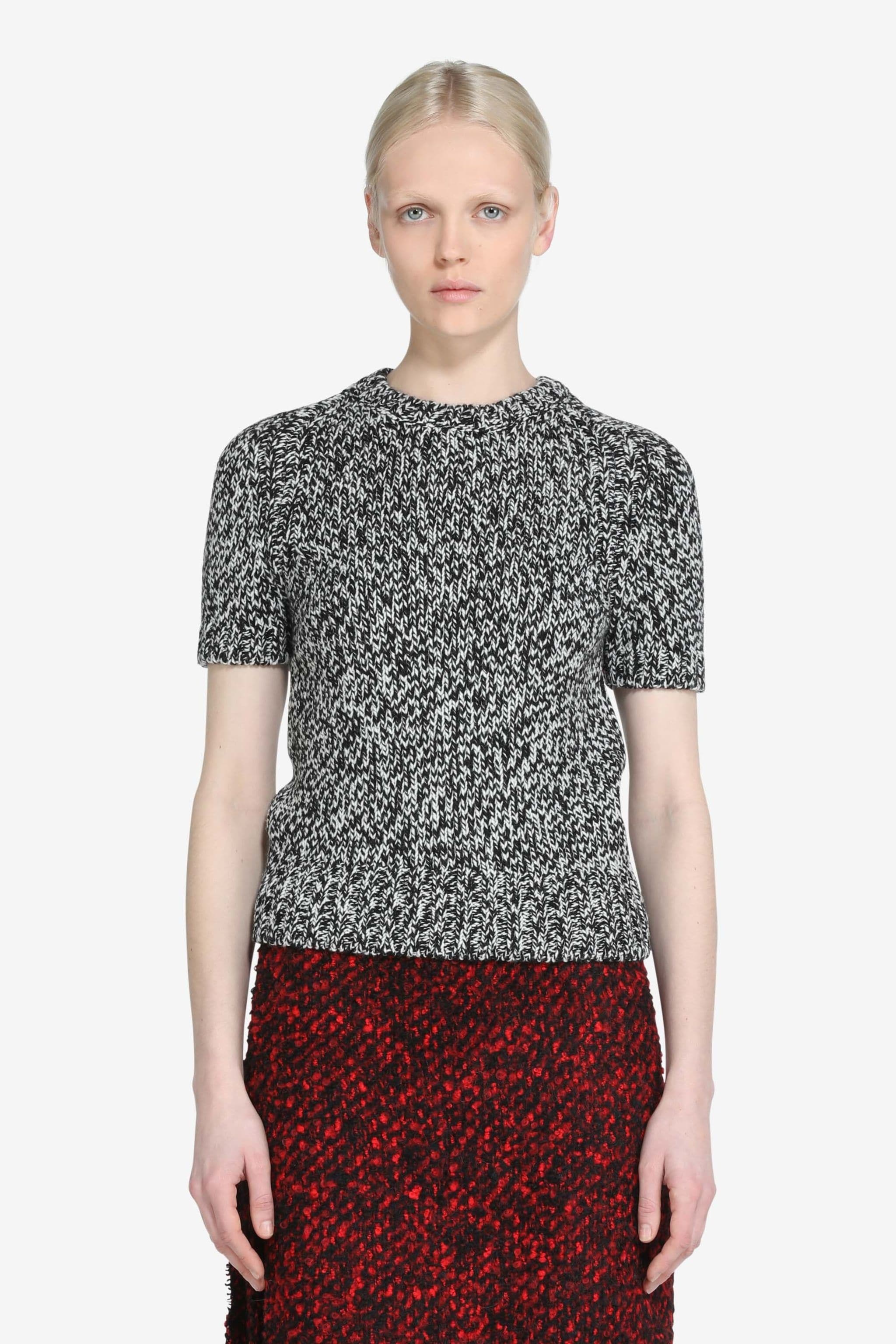 MÉLANGE-KNIT TOP - 1