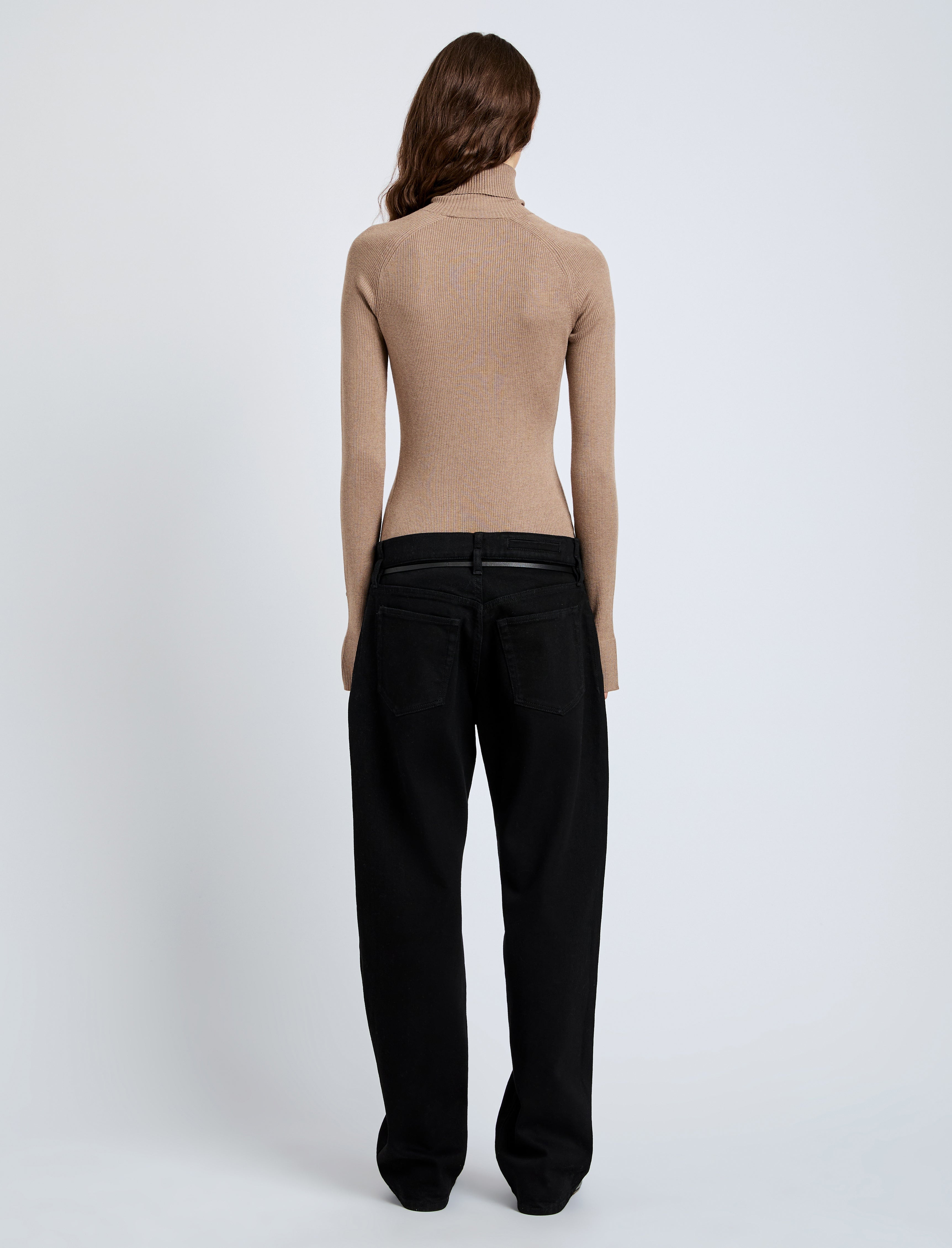 Belle Top in Silk Cashmere - 5