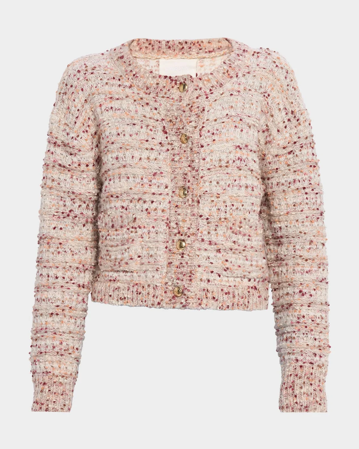 Helena Cropped Double-Pocket Cardigan - 1