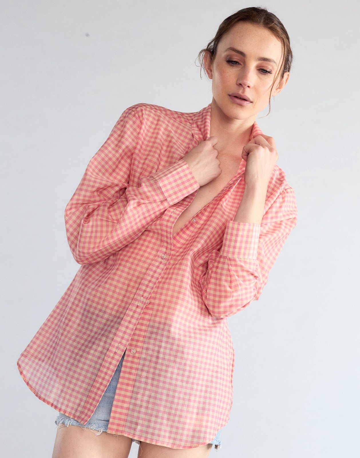 Geneva Silk Cotton Shirt - 2