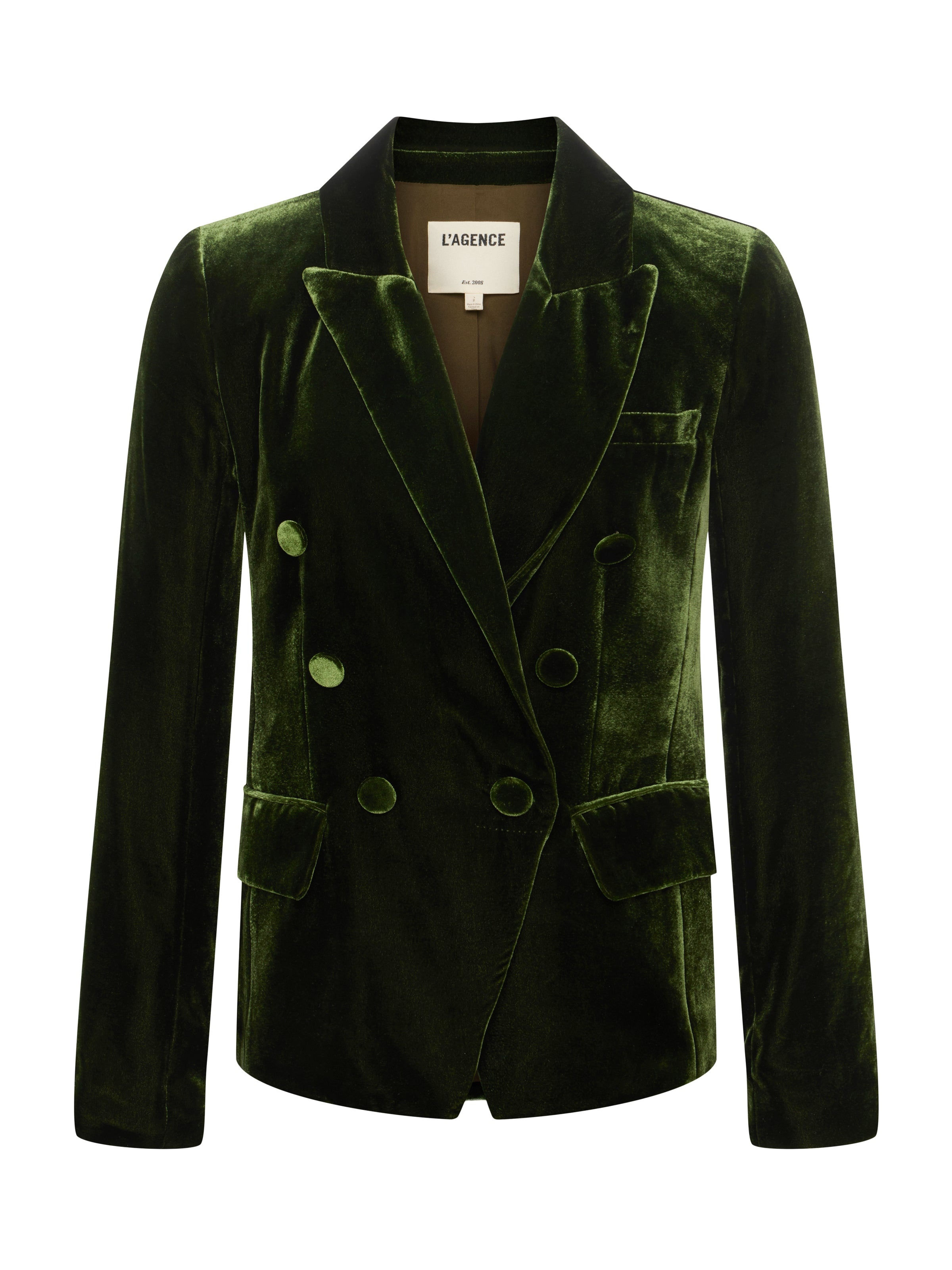 Kenzie Velvet Blazer - 1