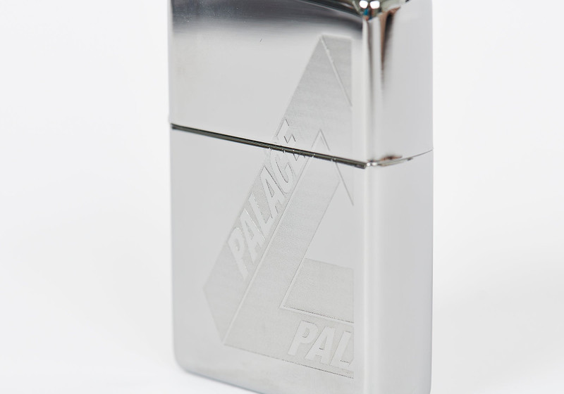PALACE TRI-FERG ZIPPO LIGHTER HIGH POLISH CHROME 7