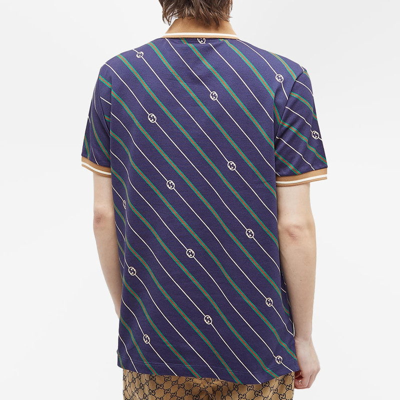 Gucci GG Diag Stripe Polo 3