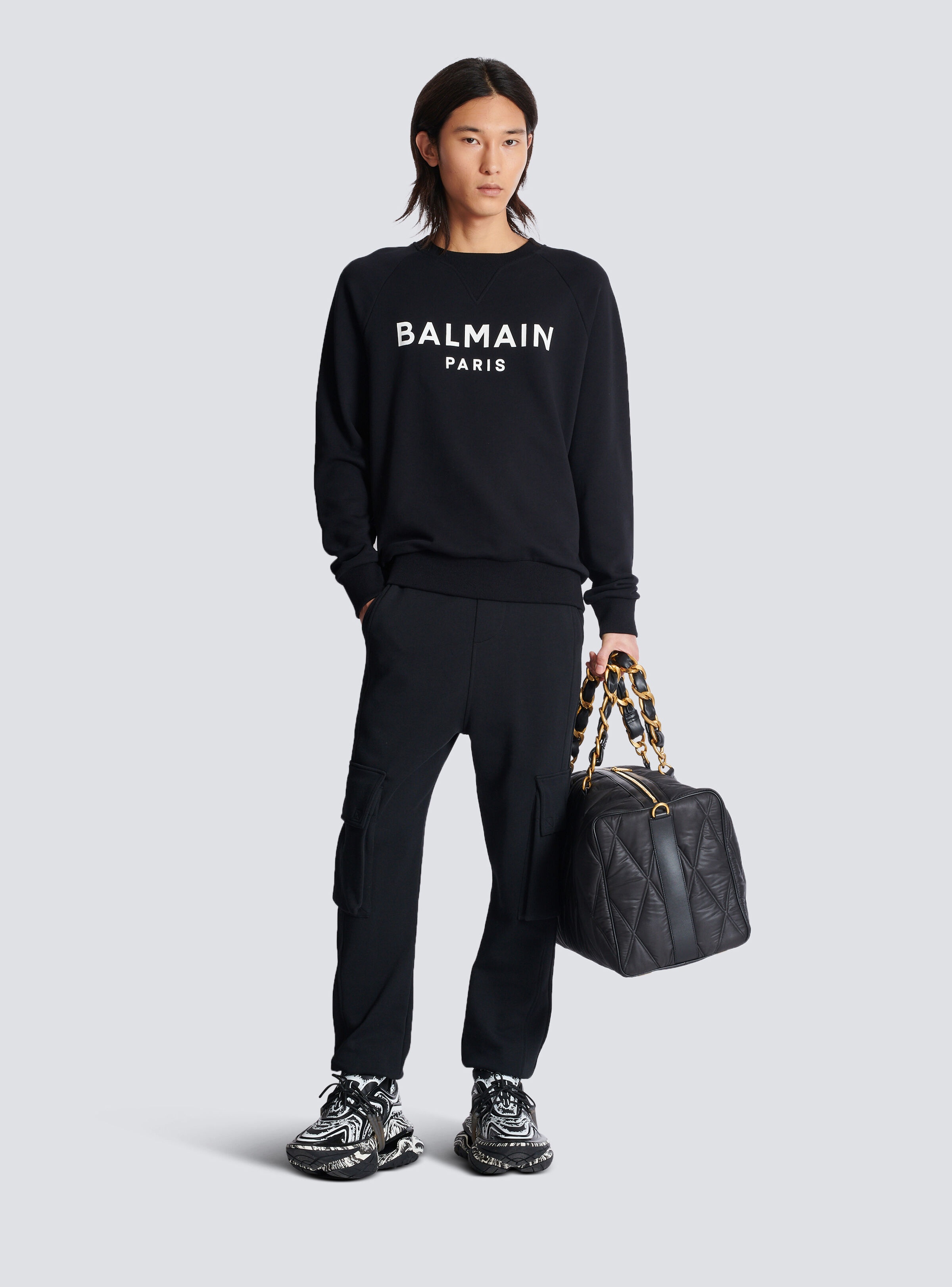 Balmain Paris printed sweatshirt - 2