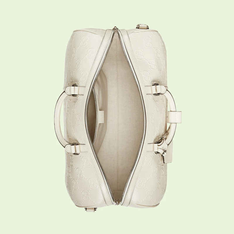 GG embossed duffle bag 7