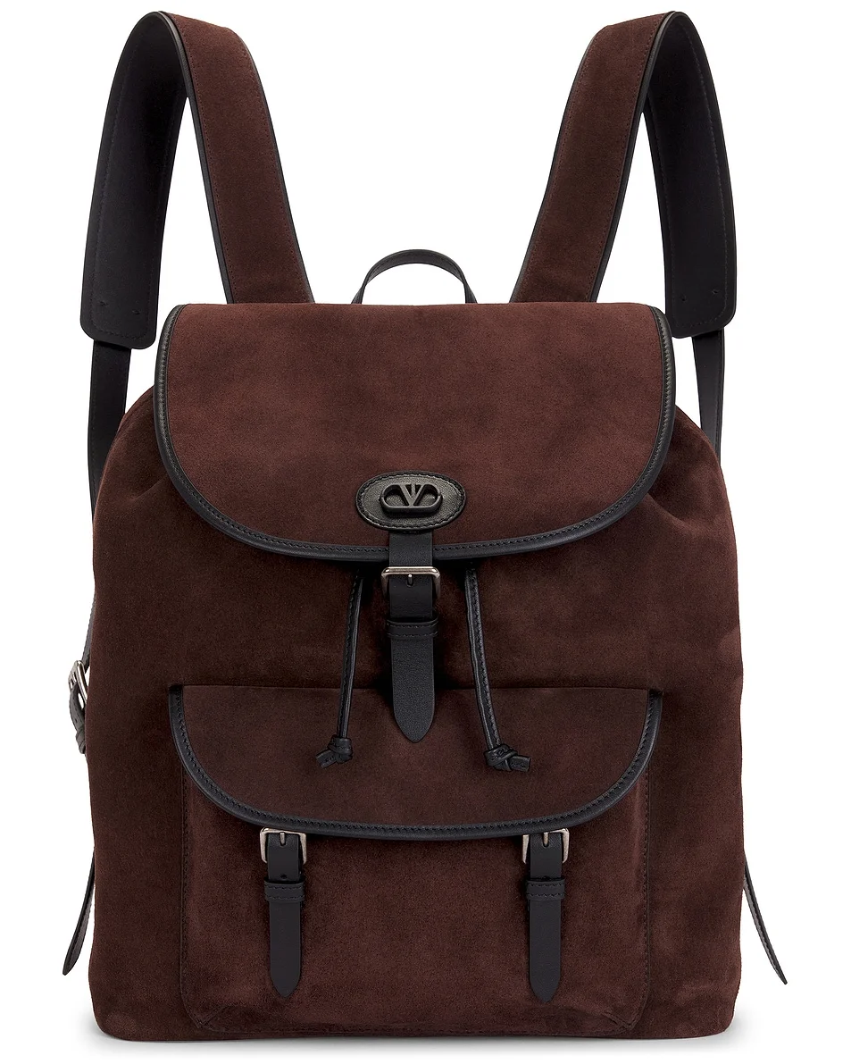 Suede Backpack - 1