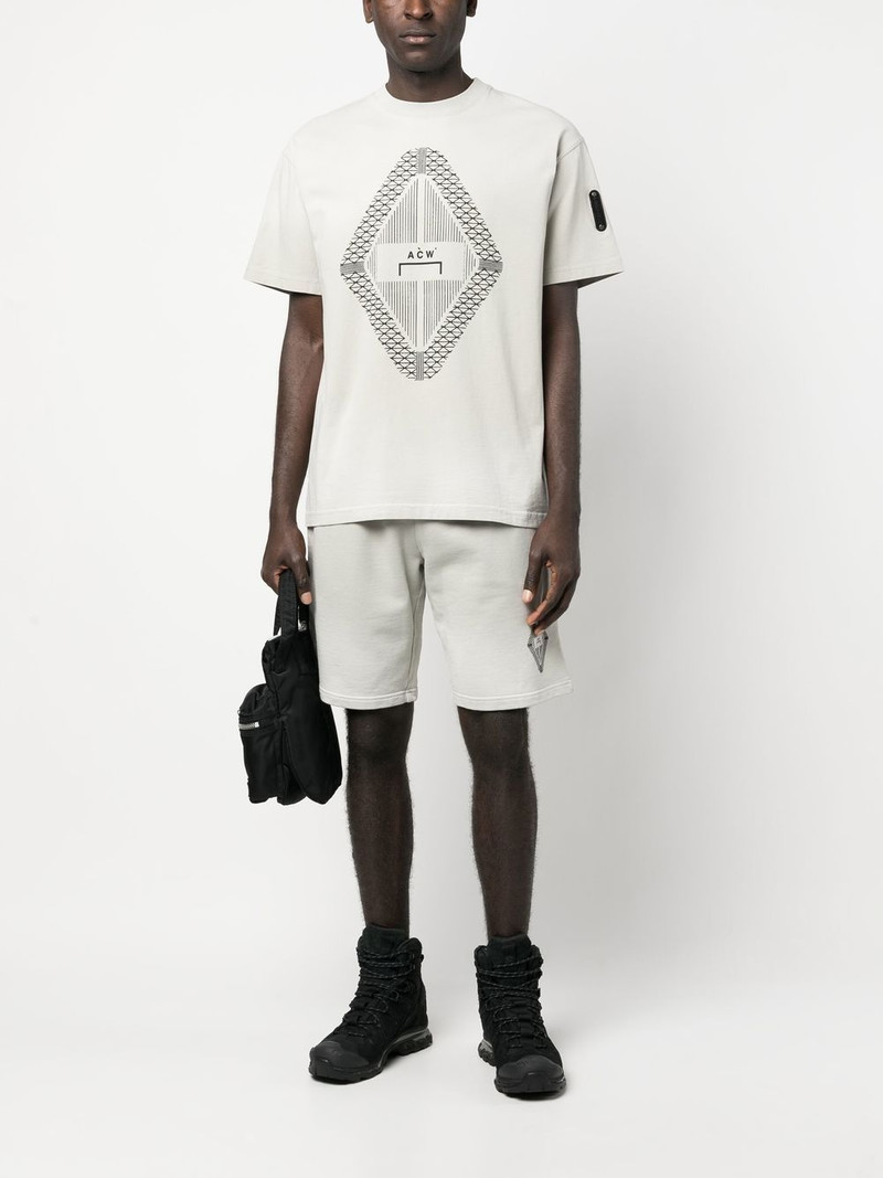 A-COLD-WALL* elasticated-waist track shorts outlook