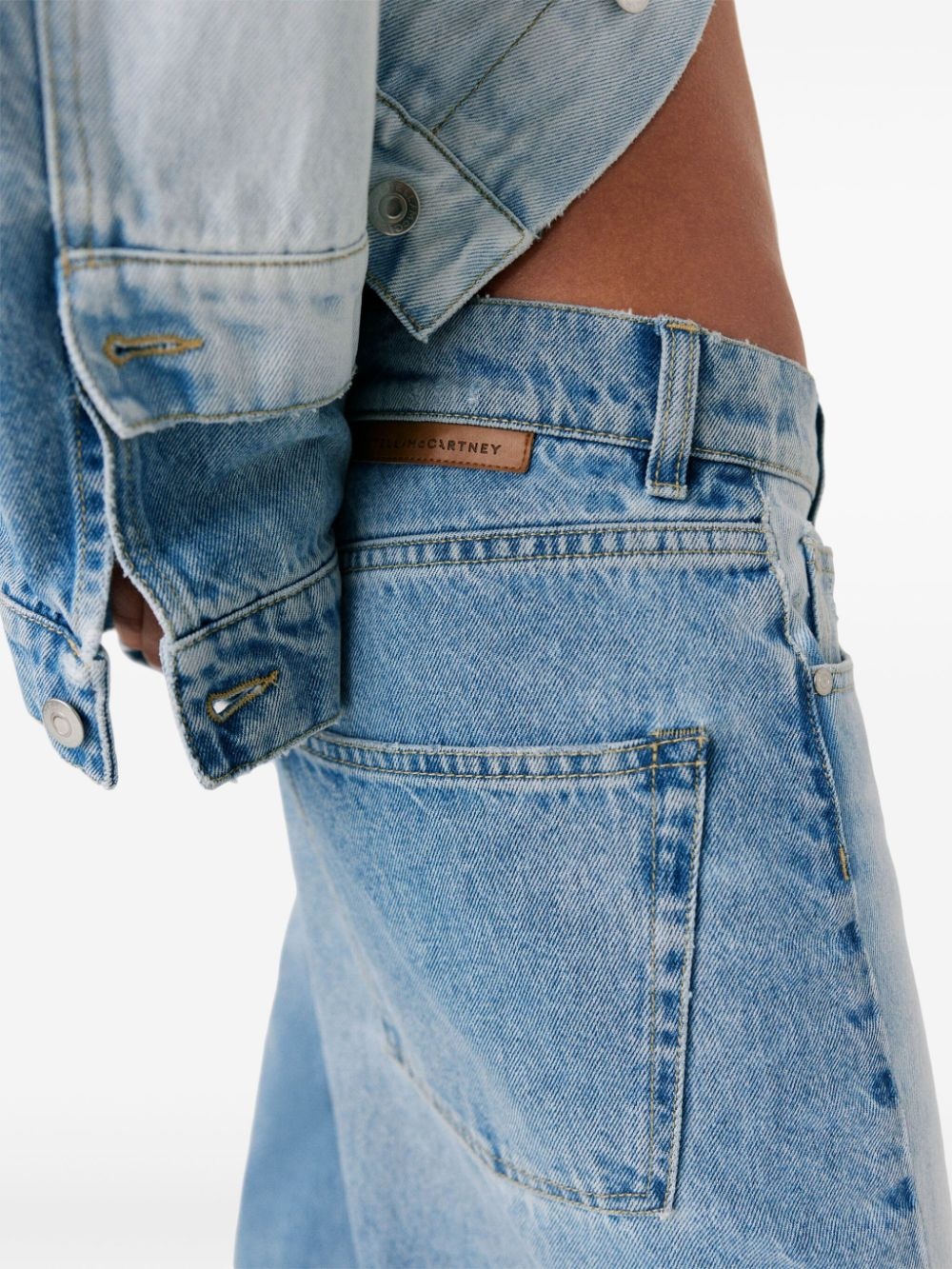 two-tone jeans - 6