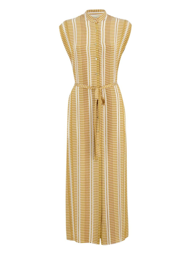 striped midi dress 1