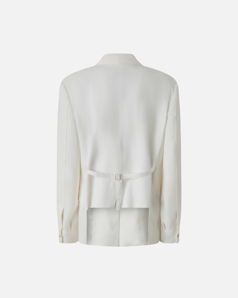SINGLE-BREASTED BLAZER WITH BACK STRAP 6