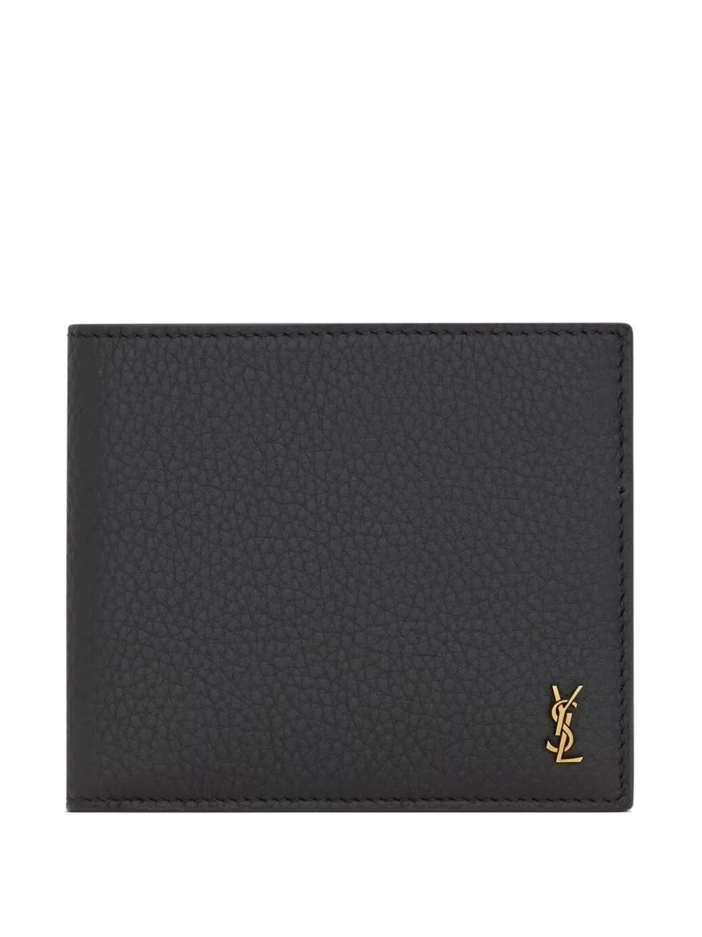 logo leather wallet - 1