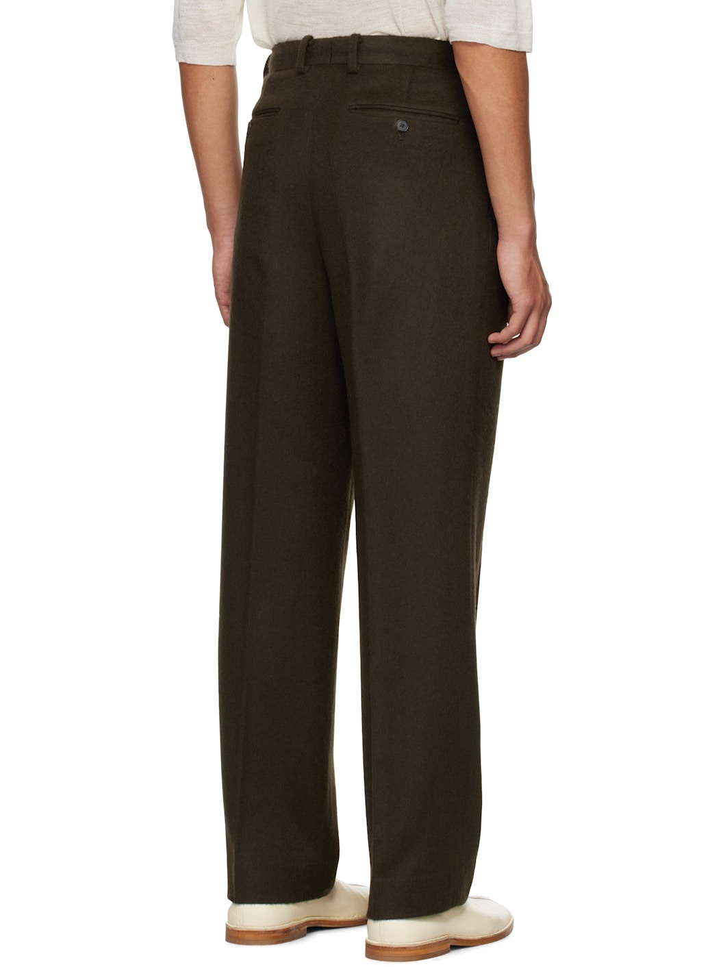 Baby Camel Flannel Slacks – La Garçonne