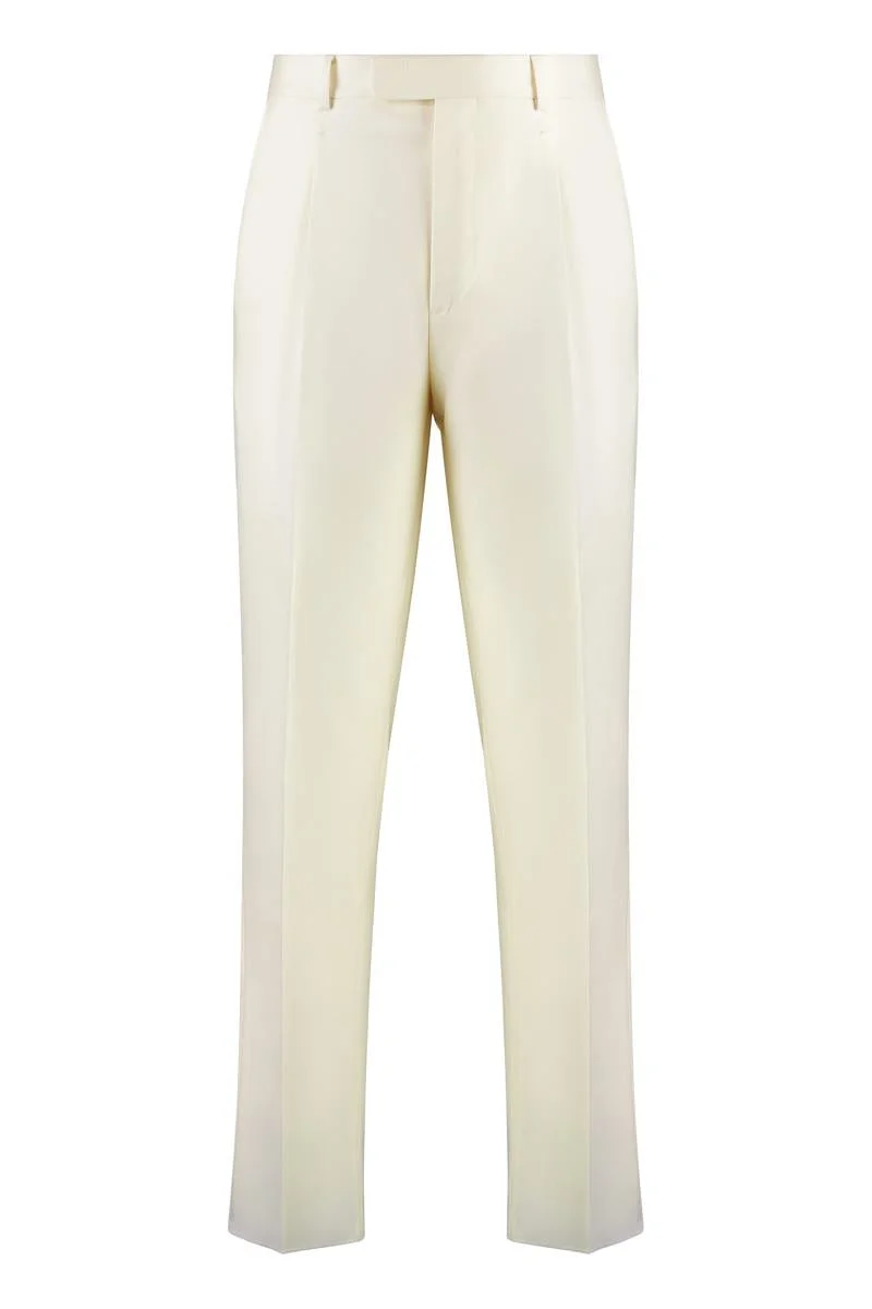 Zegna Wool Trousers - 1