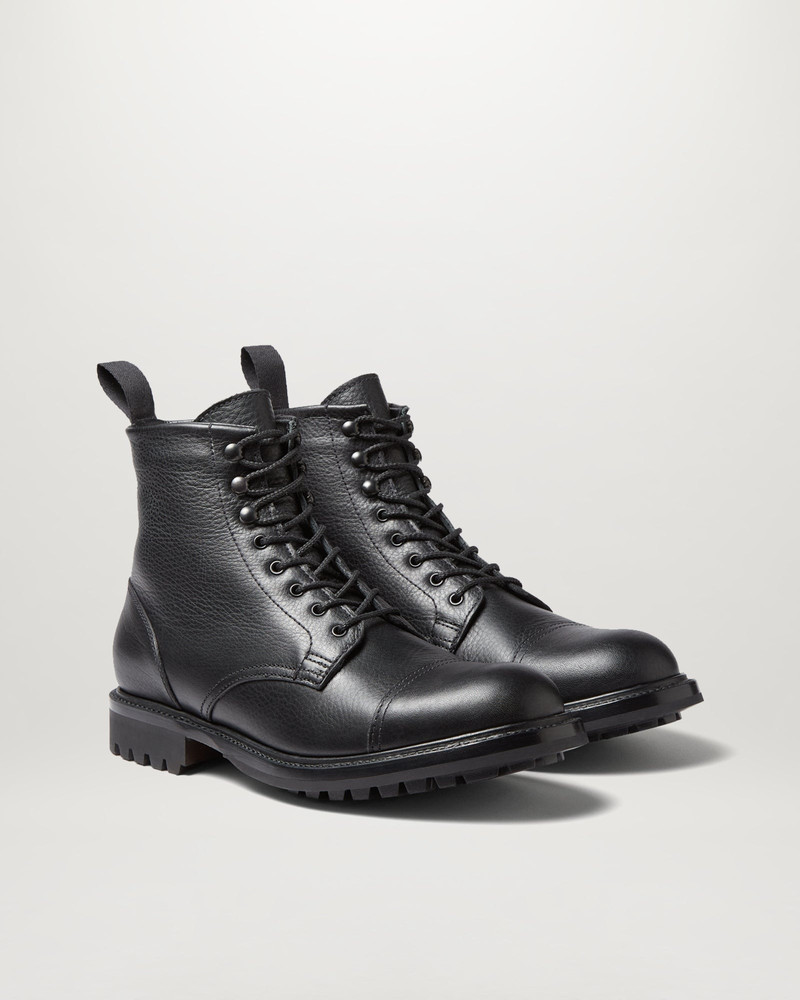 BELSTAFF X GRENSON SERVICE BOOT NO 3 4
