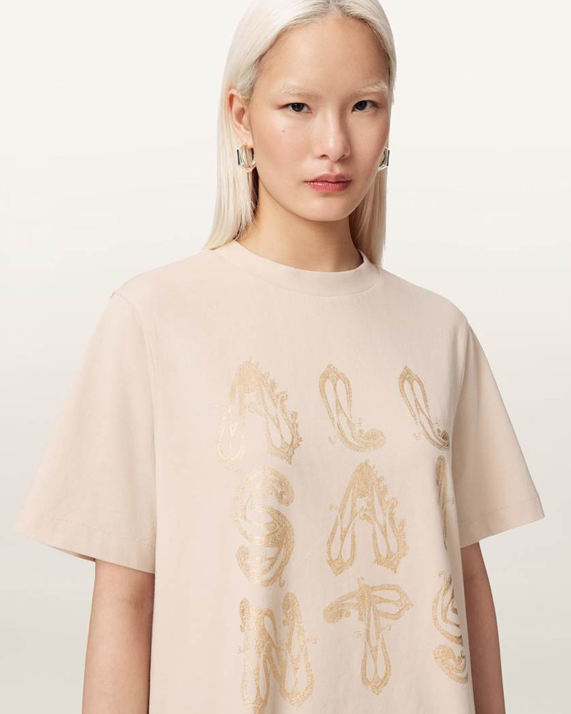 ELLA LISA BOXY EMBELLISHED T-SHIRT 4