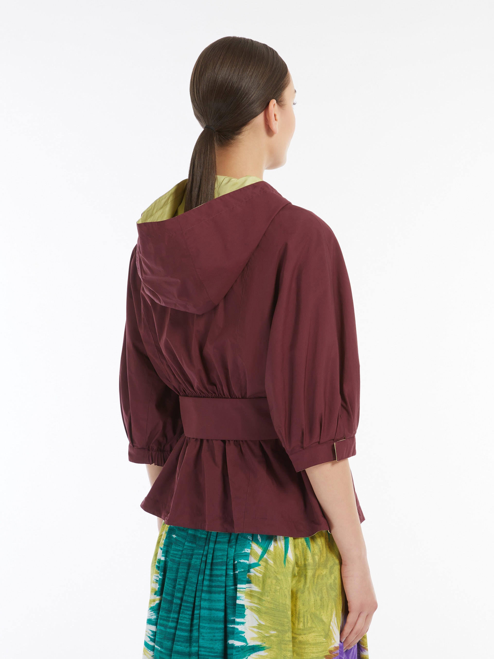 BOLOGNA Reversible windbreaker in water-repellent fabric - 4